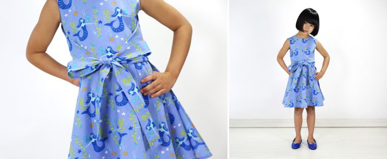 Introducing the Oliver + S Cartwheel Wrap Dress sewing pattern