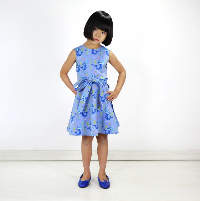 Introducing the Oliver + S Cartwheel Wrap Dress sewing pattern