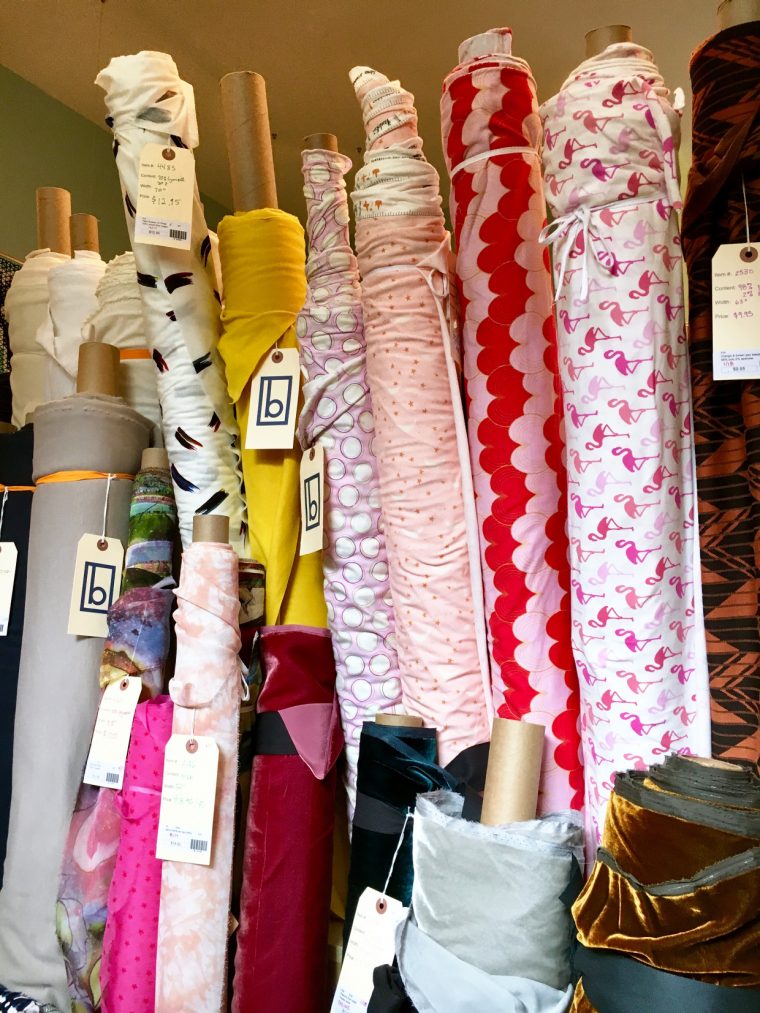 Portland fabric shopping