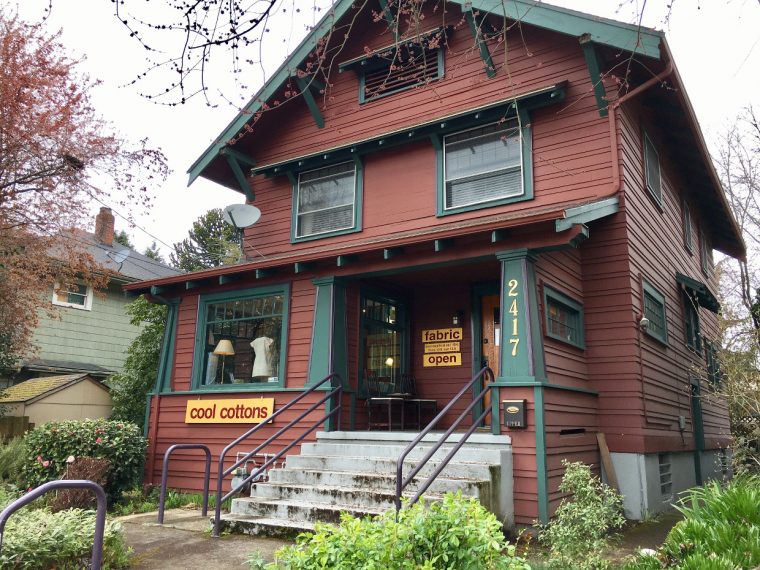 Portland fabric shopping