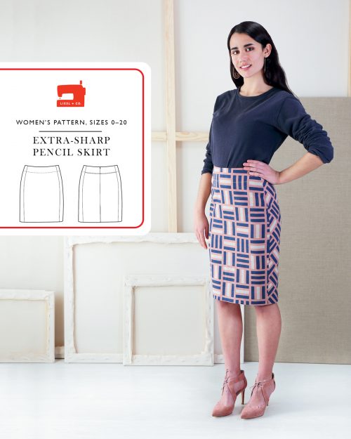 Introducing the Liesl + Co. Extra-Sharp Pencil Skirt Sewing Pattern ...