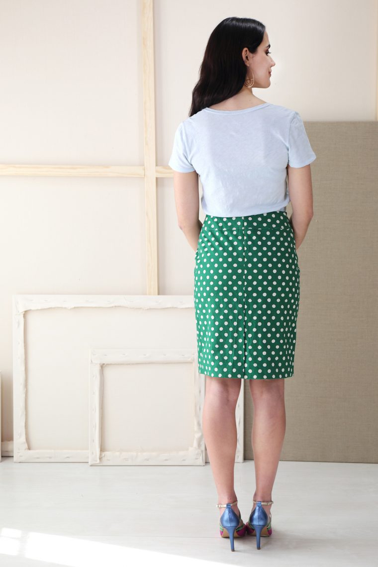 Introducing the Liesl + Co Extra-Sharp Pencil Skirt sewing pattern.