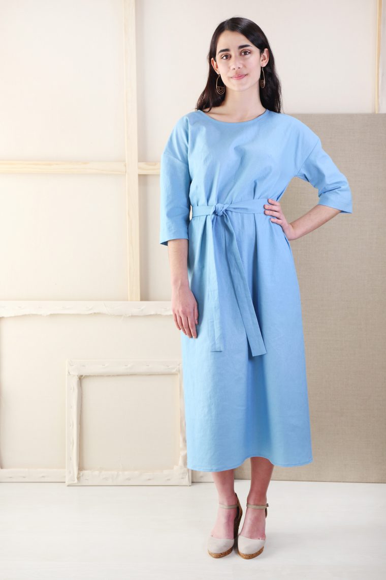 Introducing the Liesl + Co Terrace Dress sewing pattern.