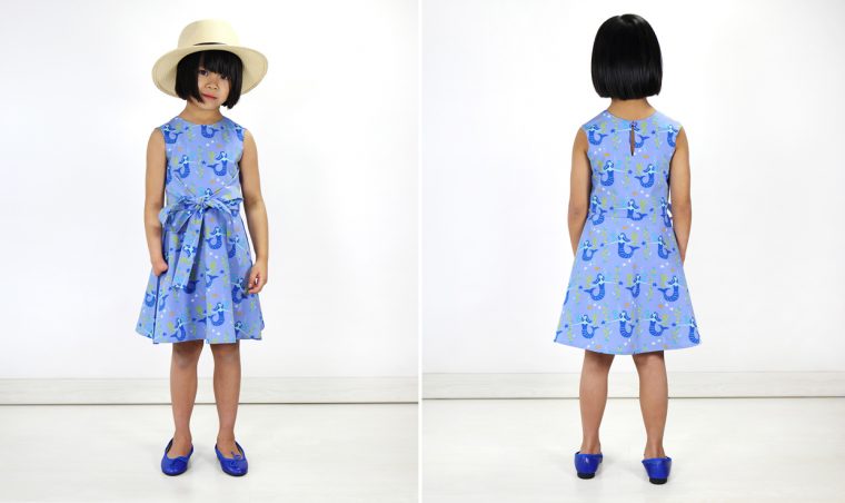 Introducing the Oliver + S Cartwheel Wrap Dress sewing pattern