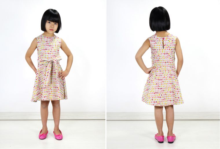 Introducing the Oliver + S Cartwheel Wrap Dress sewing pattern