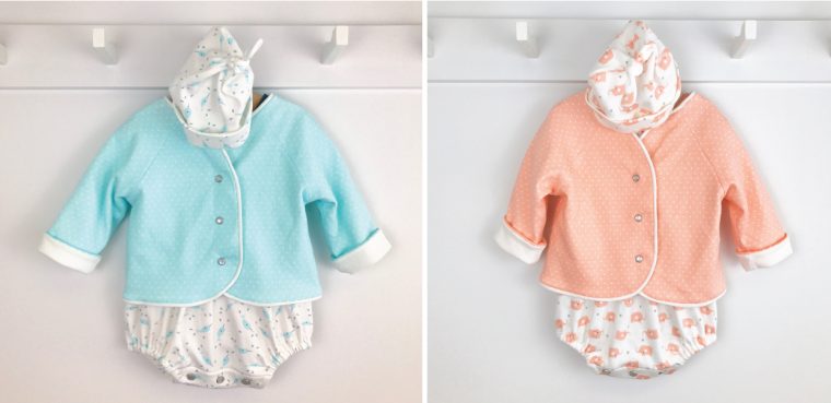 Sarah Louise Collared Romper and Cap Set (1-18 Months)