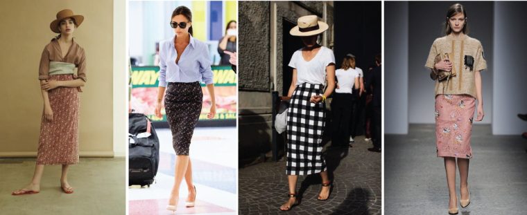 Styling ideas for the Liesl + Co Extra-Sharp Pencil Skirt sewing pattern.