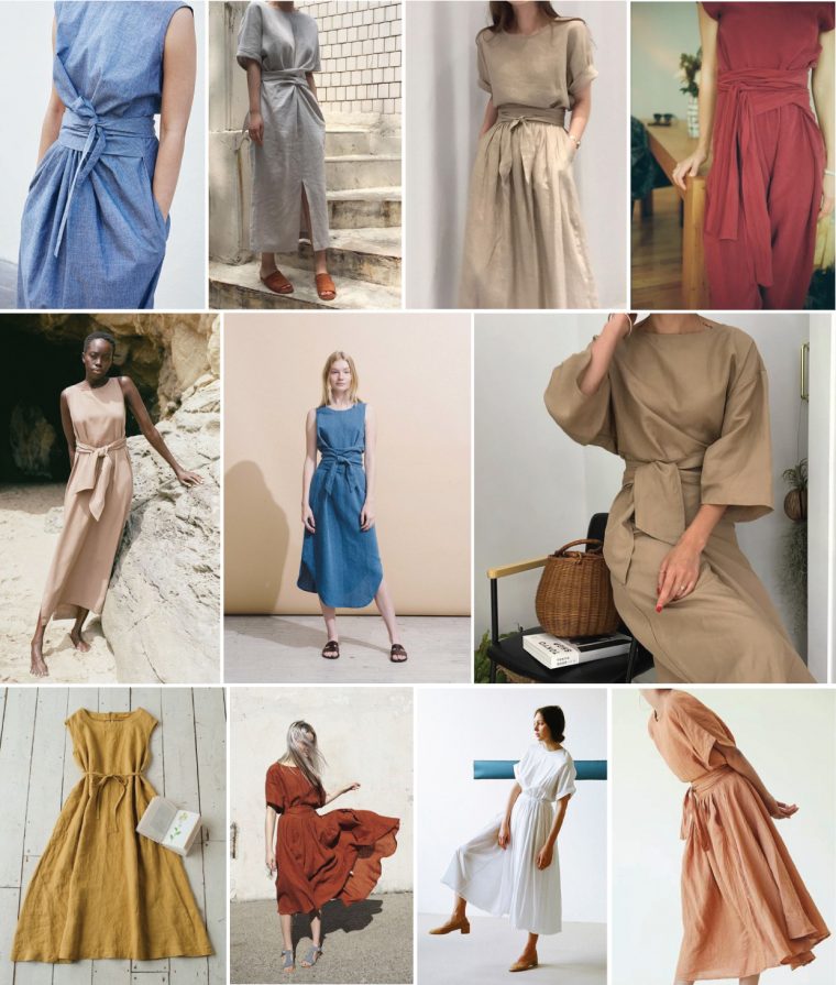 Styling ideas for the Liesl + Co Terrace Dress sewing pattern.