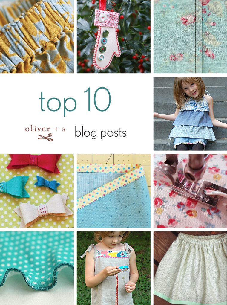 Top 10 Oliver + S blog posts