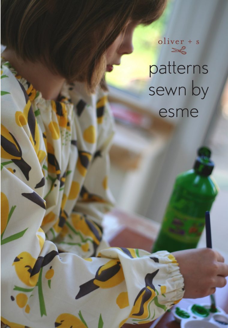 Art Smock from Oliver + S Little Things to Sew