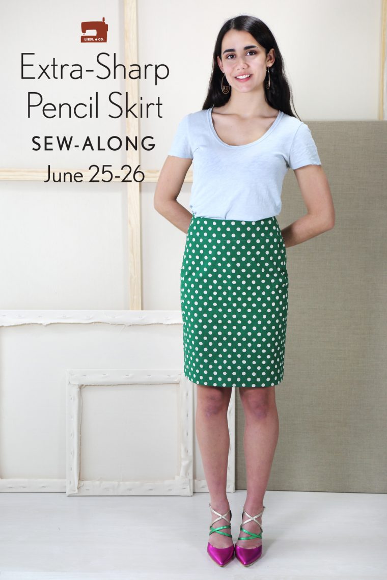 Liesl + Co. Extra-sharp Pencil Skirt