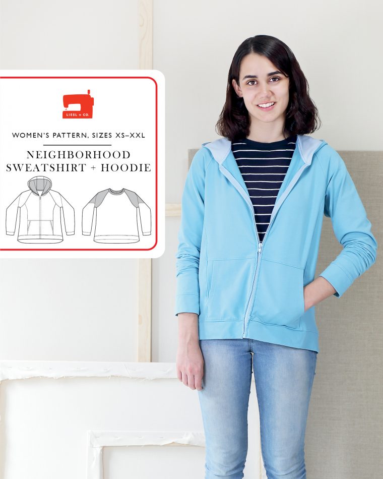 Neighborhood Sweatshirt + Hoodie pattern