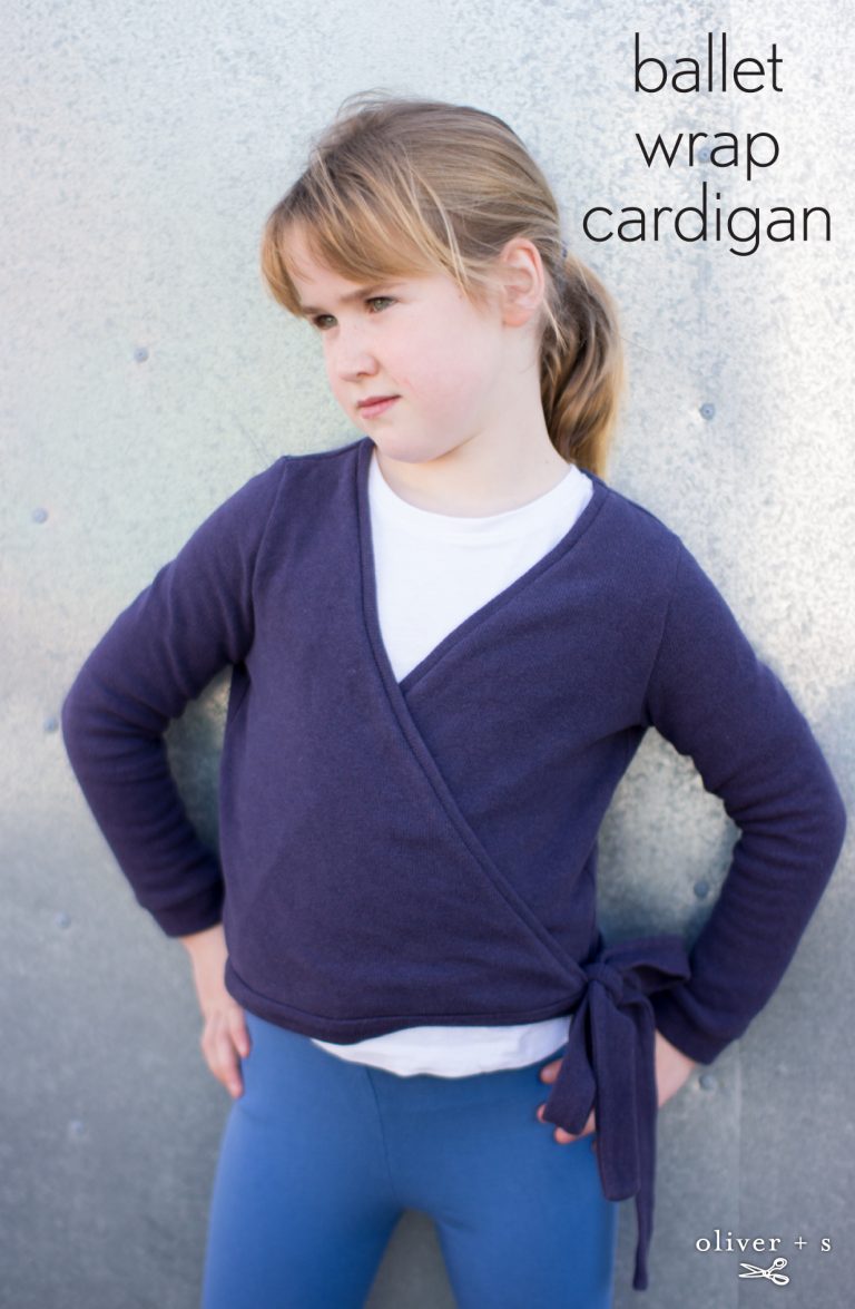 Ballet Wrap Cardigan Blog Oliver + S
