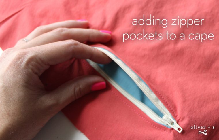 zipper pocket tutorial