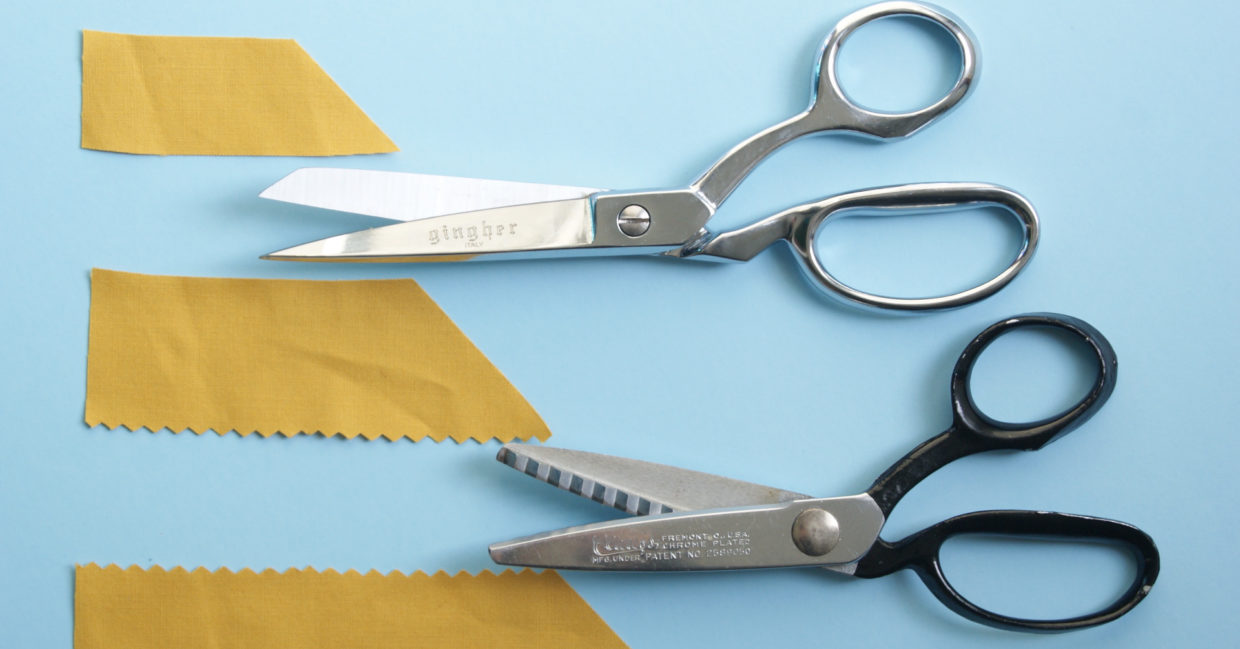 sewing small talk sharpening fabric shears Oliver + S