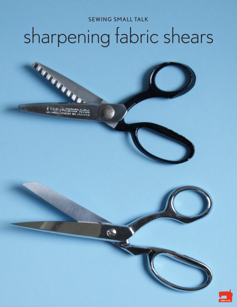 sharpening fabric shears