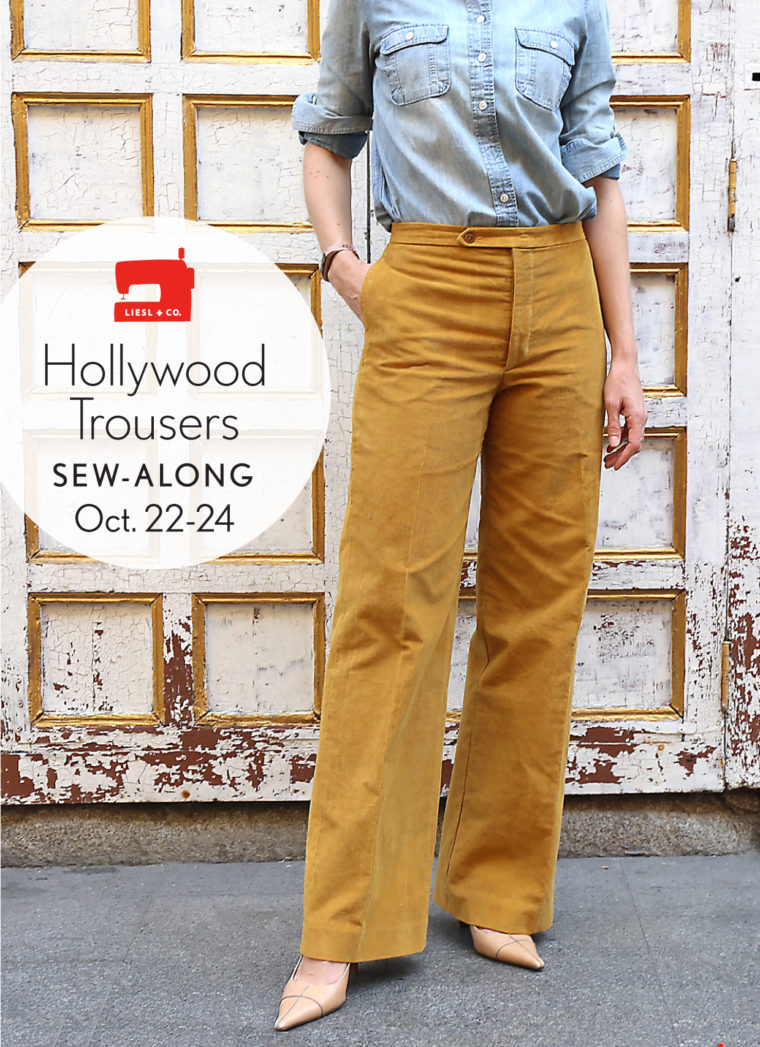 Are you ready for our Hollywood Trousers sew-along? 