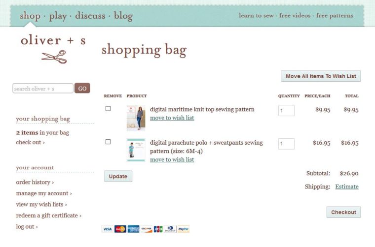 shopping bag