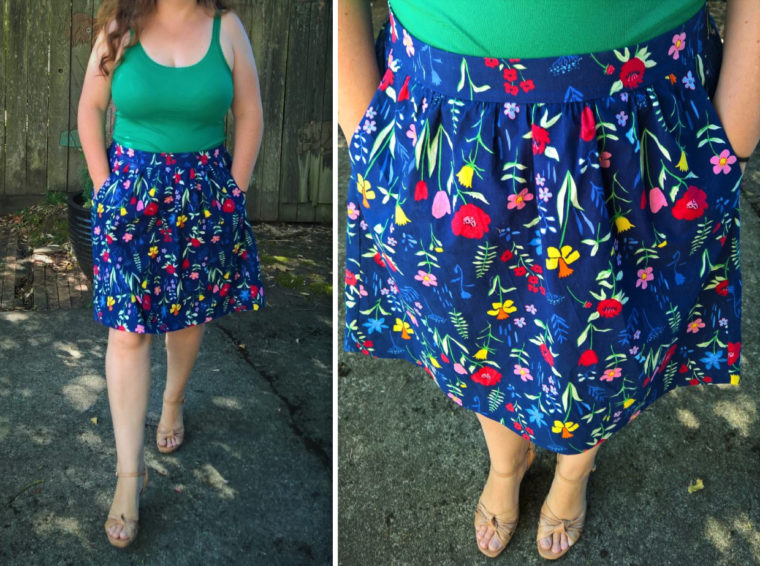 Liesl + Co. Everyday Skirt