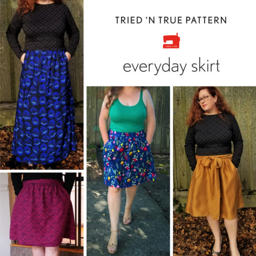 Tried and True Pattern: Liesl + Co. Everyday Skirt | Blog | Oliver + S