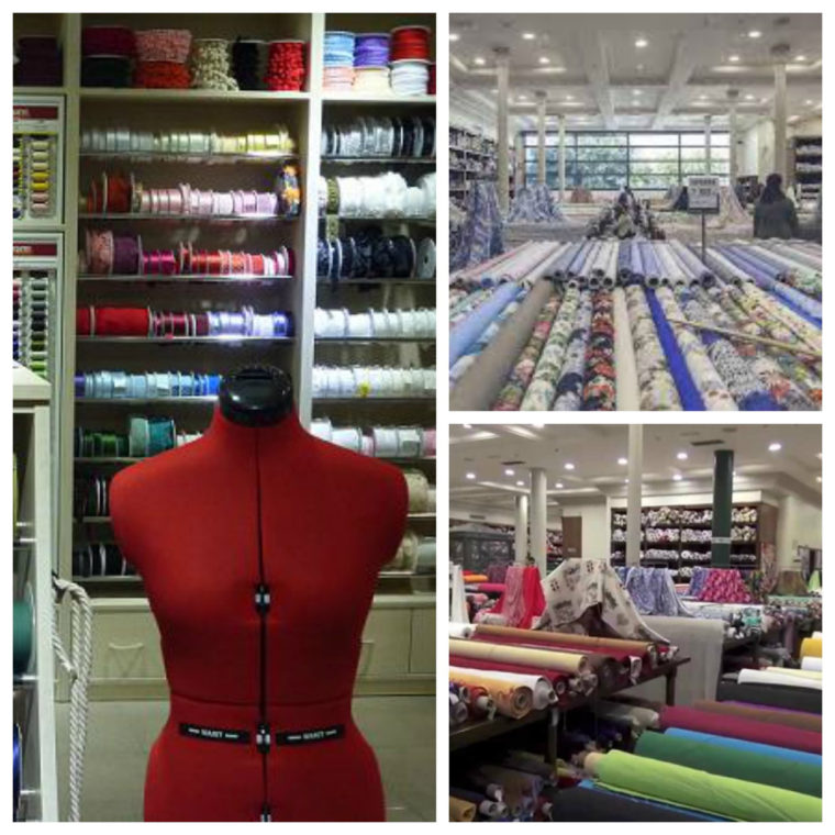 Barcelona fabric shopping