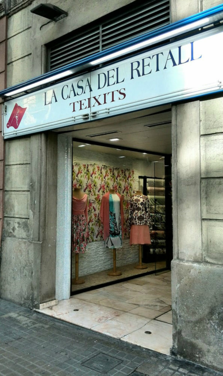 Barcelona fabric shopping