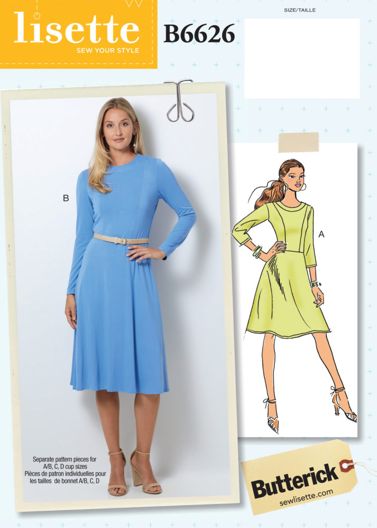 Introducing the New Lisette for Butterick B6626 Dress | Blog | Oliver + S