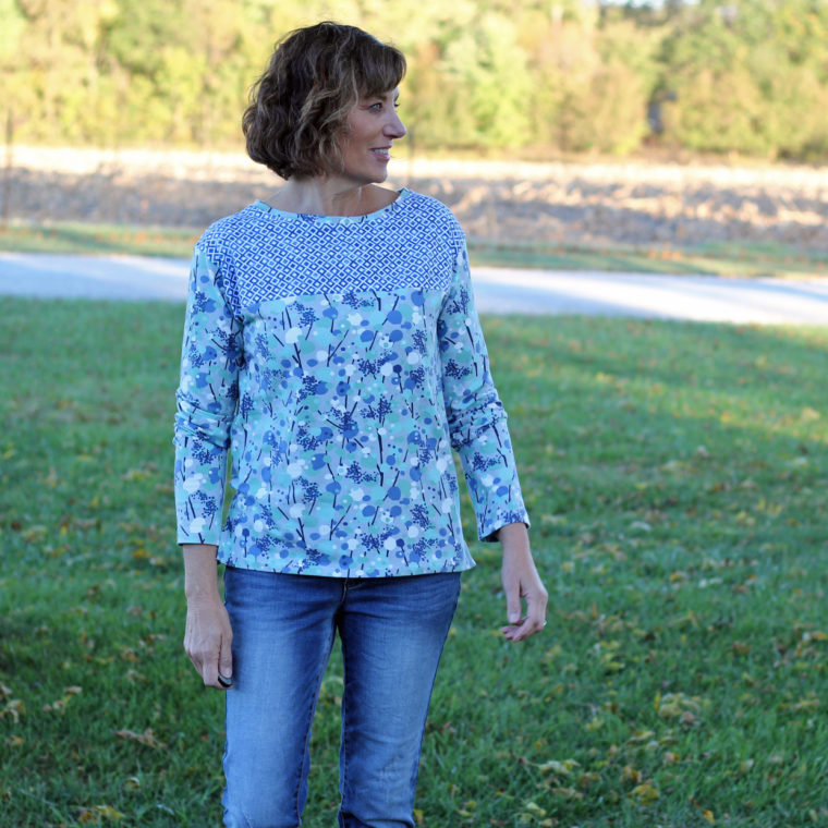 Liesl + Co. Maritime Knit Top