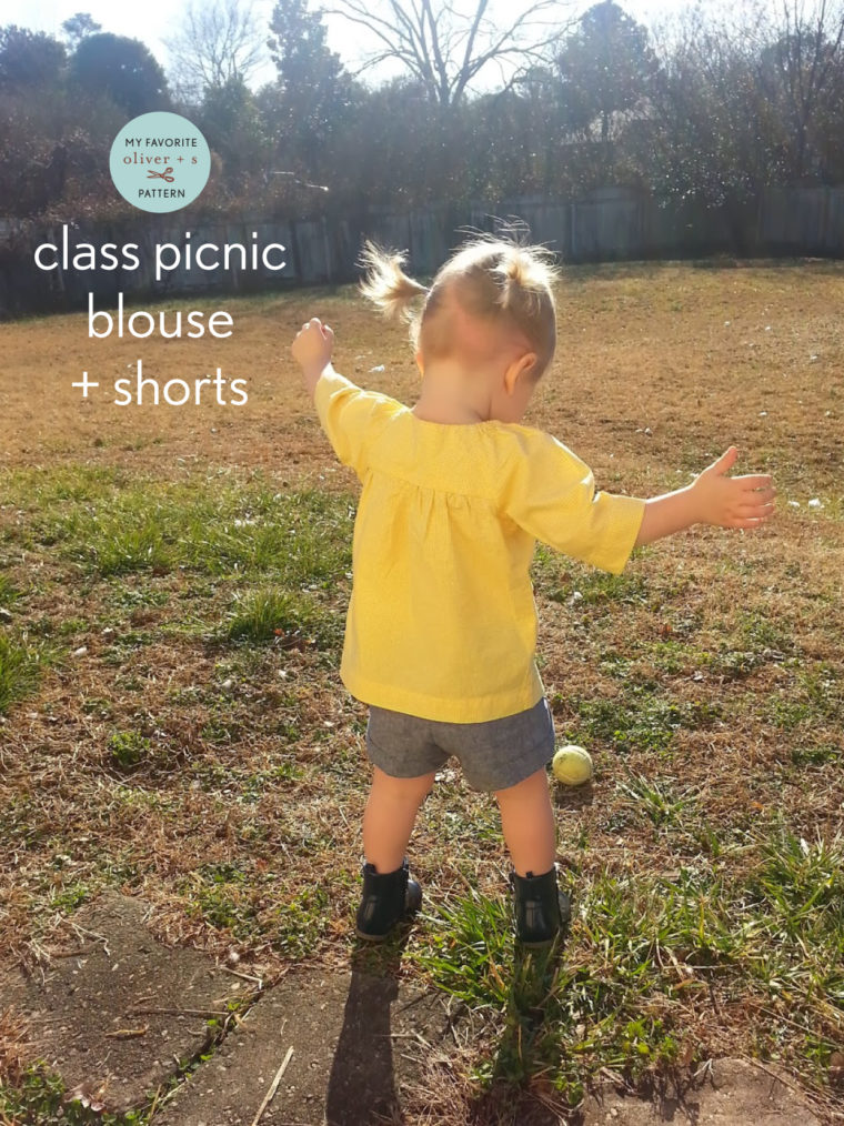 Oliver + S Class Picnic Blouse + Shorts