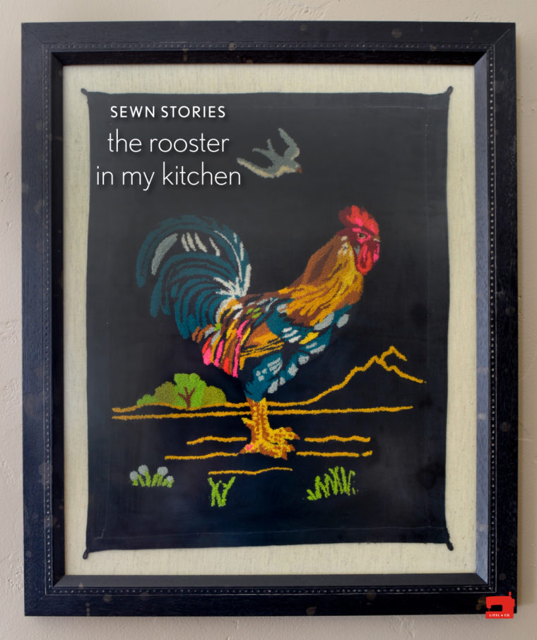rooster needlepoint
