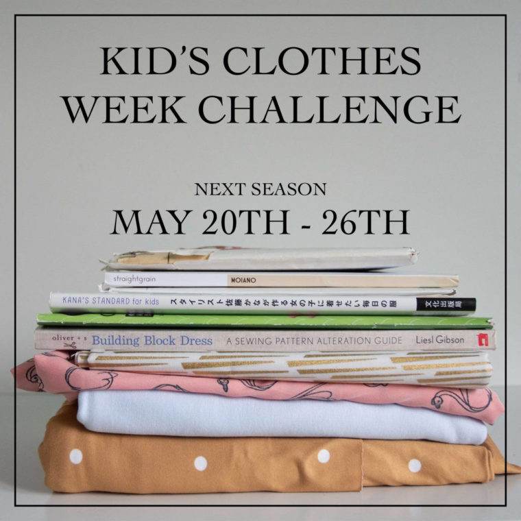 Kid's Clothes Week Challenge