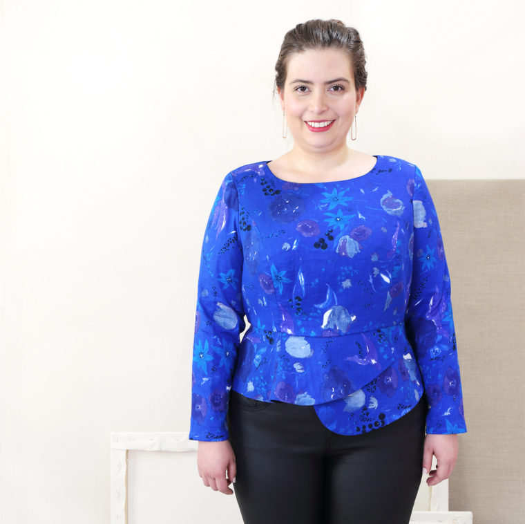 Rush Hour Blouse in sizes 16-30
