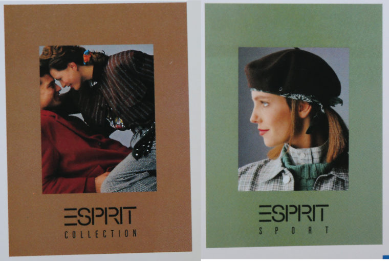 Esprit ads from the 1980's