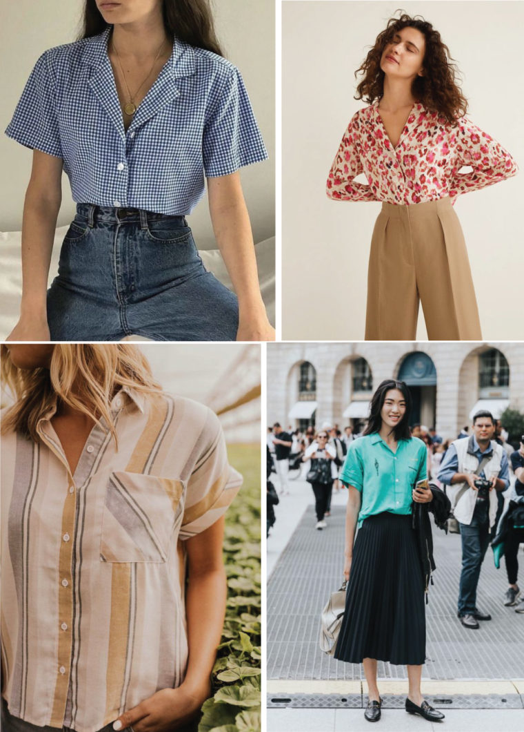 Inspiration for the Camp Shirt + Dress Pattern Blog Oliver + S