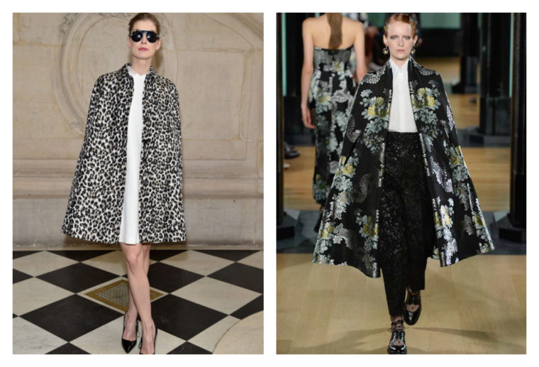 Printed cape sewing inspiration .