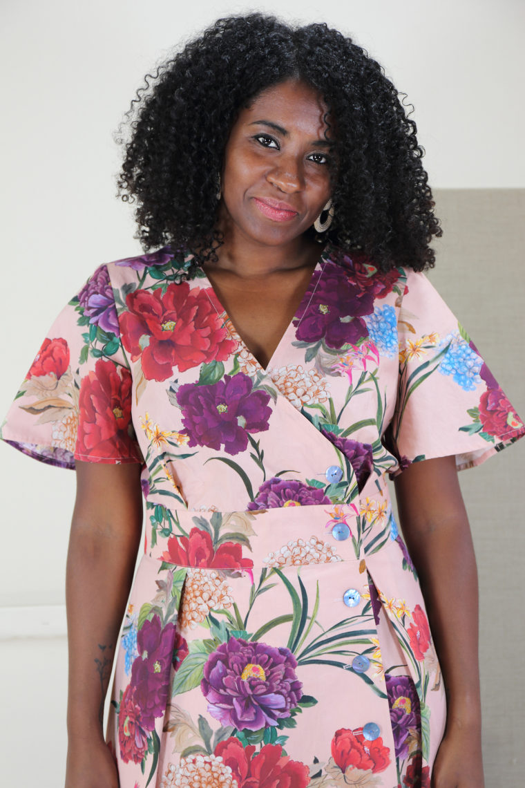 Liesl + Co Saint Germain Wrap Dress