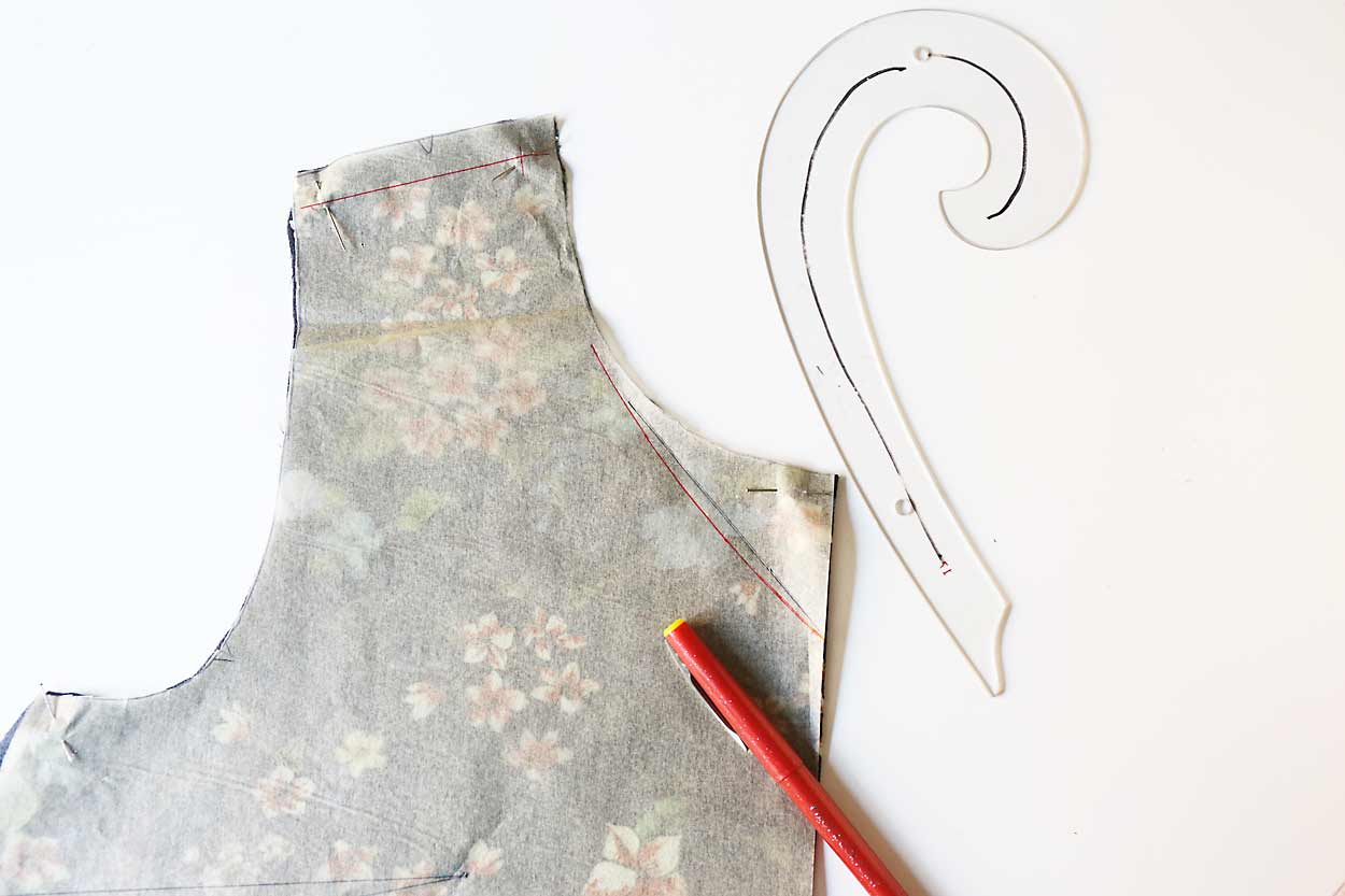 How to Convert Any Pattern to a v Neck | Blog | Oliver + S