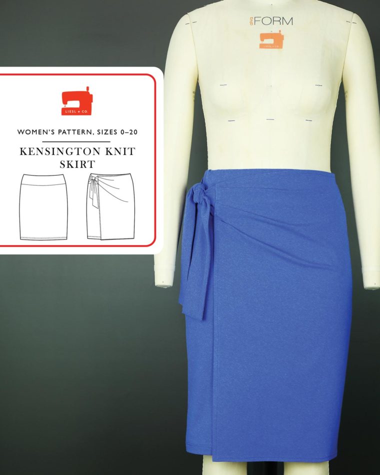 Liesl + Co Kensington Knit Skirt sewing pattern 