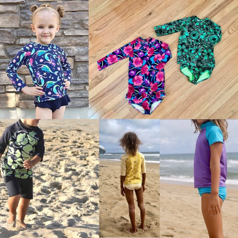 Wondering how to sew swimwear for kids? Look no further.