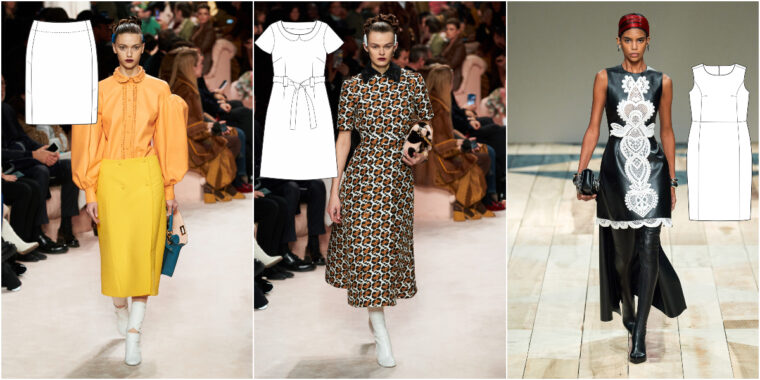 Recreate the runway with these women's sewing patterns from Liesl + Co.
