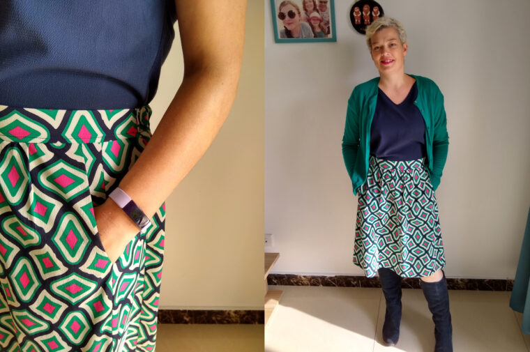 The Everyday Skirt is the perfect sewing pattern to jumpstart your DIY wardrobe.