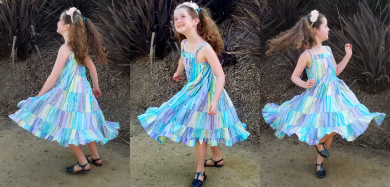 Learn to sew this adorable child's dress in sizes 2-8 with our free pattern and tutorial.