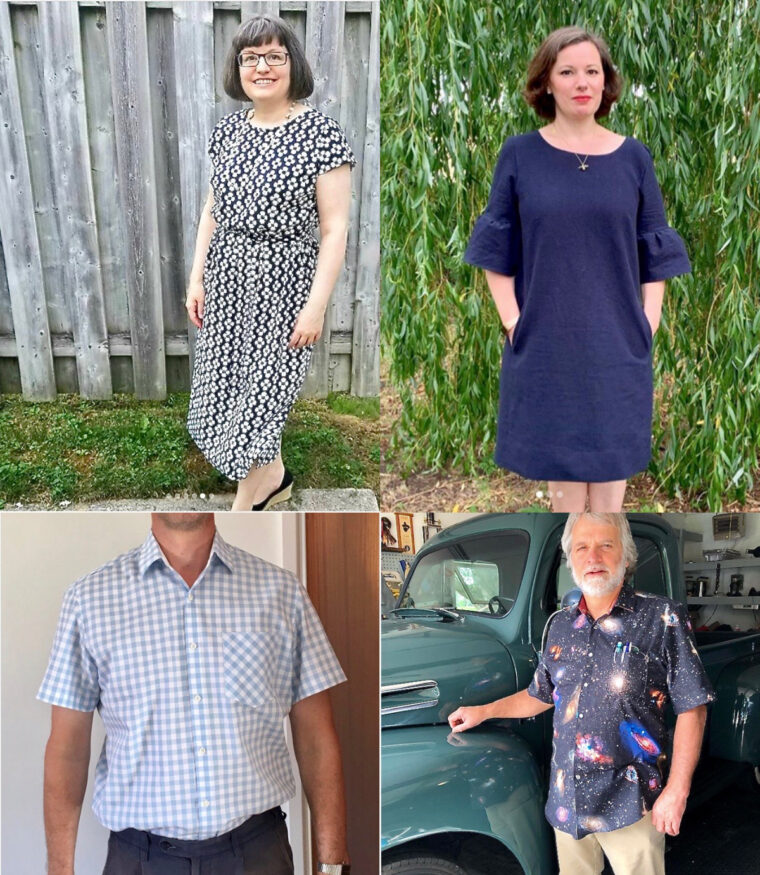 Sewing projects from Oliver + S and Liesl + Co. patterns.