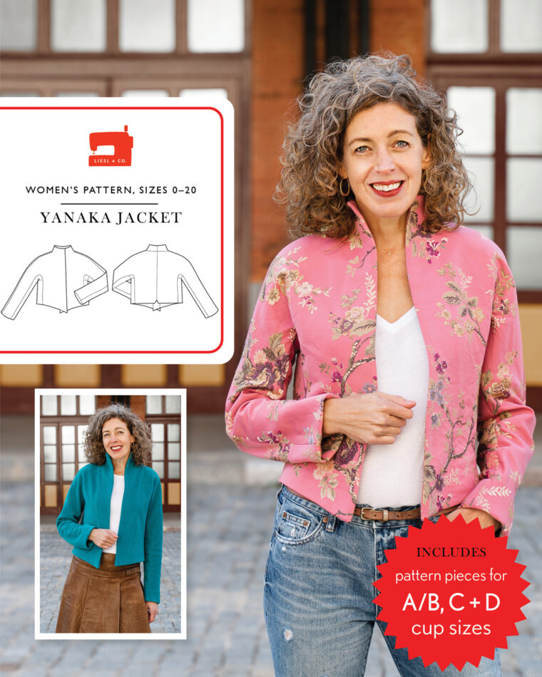 Liesl + Co Yanaka Jacket sewing pattern