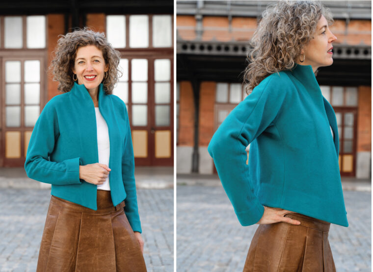 Liesl + Co Yanaka Jacket sewing pattern images