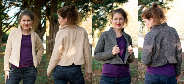 DIY cropped jackets from Liesl + Co.