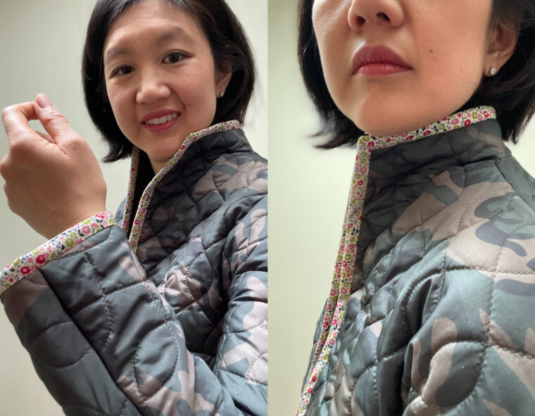 Erica made two DIY cropped jackets from the Yanaka Jacket pattern.