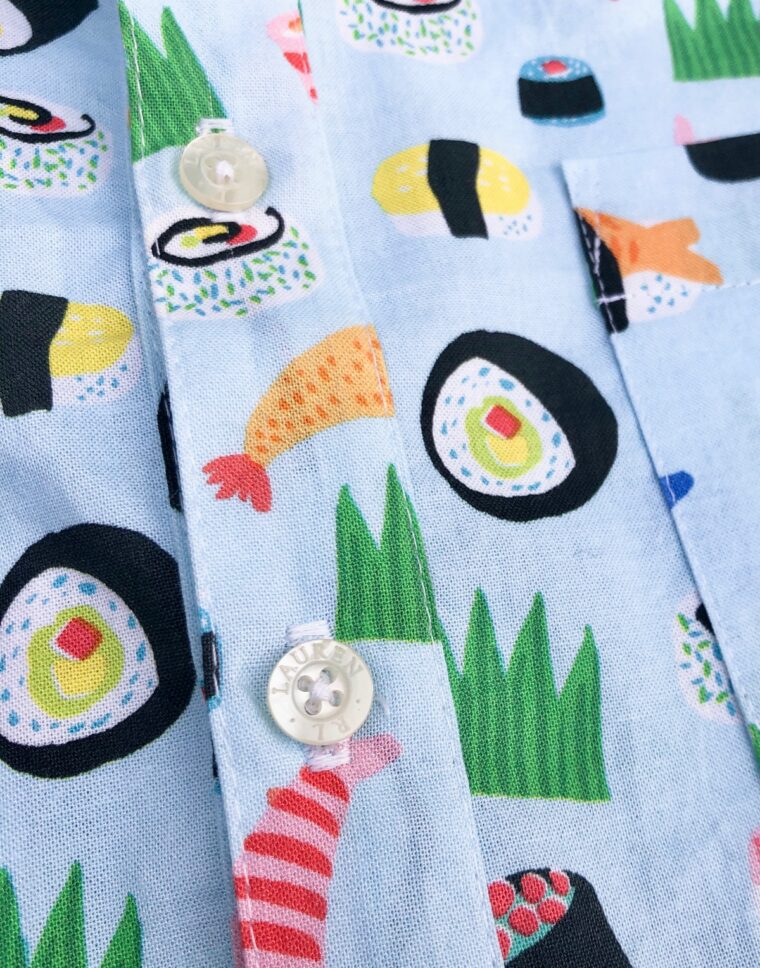 Talitha got over her fear of making buttonholes by sewing up these patterns.