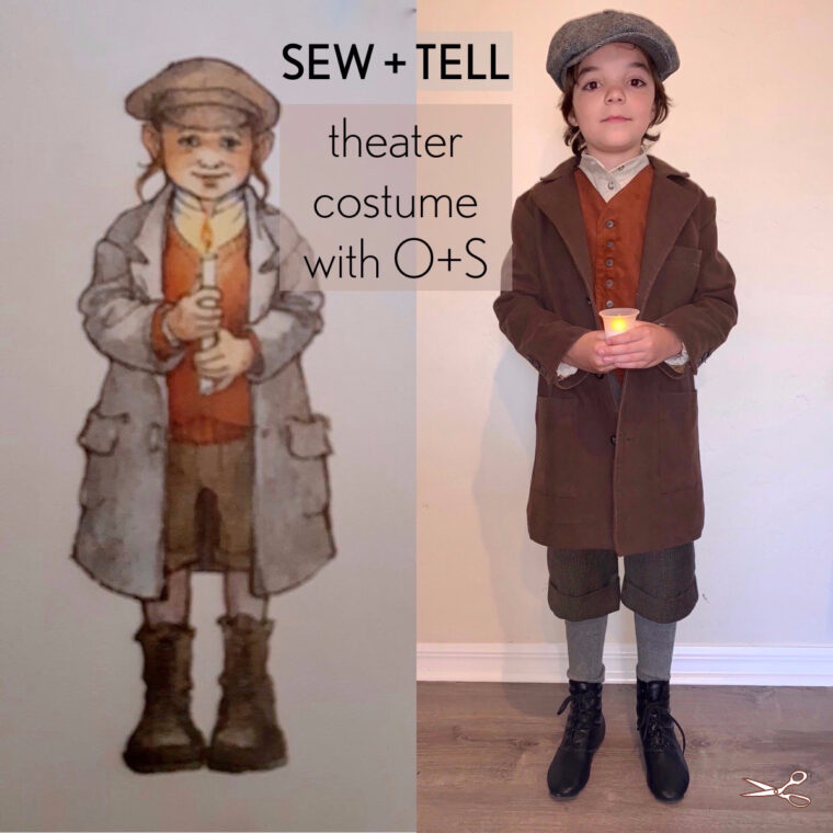 Costume sewing using Oliver + S patterns.