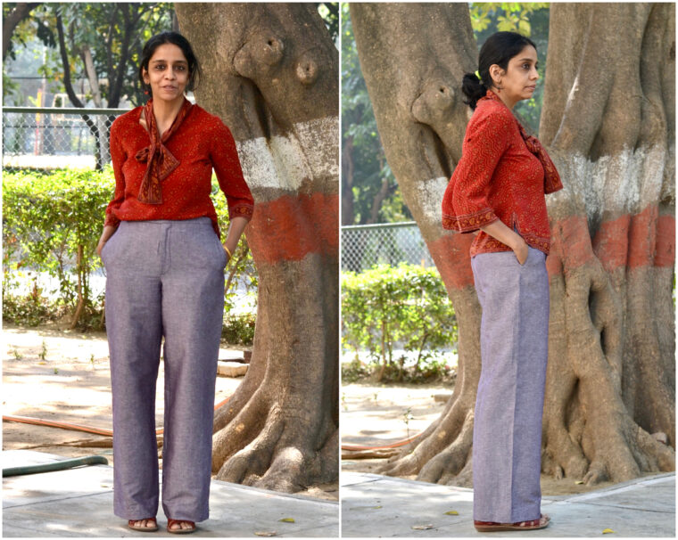 Asmita shares her experience fitting her first pair of pants.